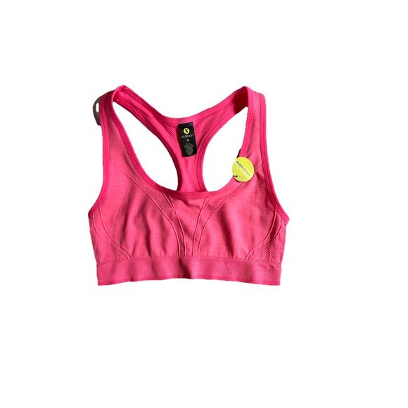 Xersion Reversible Sports Bra Neon Pink Medium - Picture 1 of 6